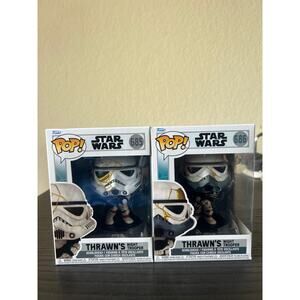 2 Thrawn's Night Trooper Star Wars Funko Pop Bobbleheads #685 #686 Disney Ahsoka
